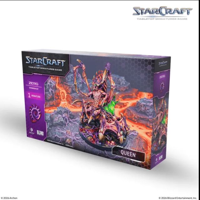 Starcraft the Miniatures Game Zerg Queen