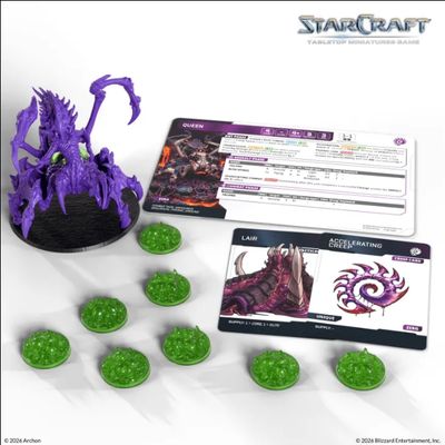 Starcraft the Miniatures Game Zerg Queen