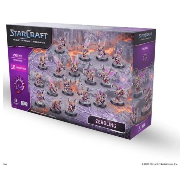 Starcraft the Miniatures Game Zerg Zergling