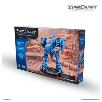 Starcraft the Minaitures Game Terran Goliath