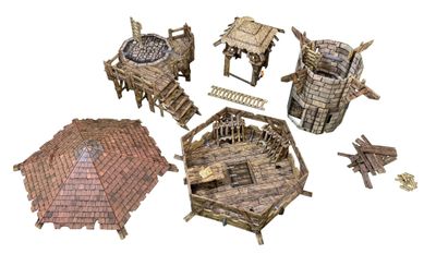 Watchtower Battle System Pre-painted Modular 28-30mm Terrain
