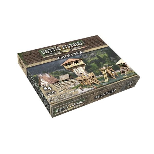 Watchtower Pre-painted Modular 28-30mm Terrain