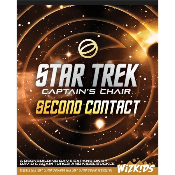 Star Trek Captains Chair Second Contact WizKids