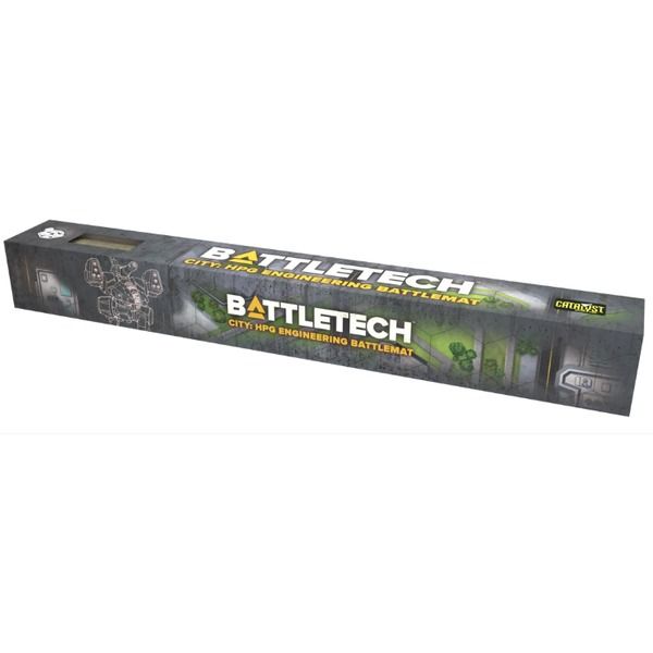 BattleTech Neoprene BattleMat Cities HPG Engineering-Business District 