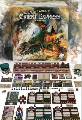 Call of Cthulhu Horror on the Orient Express The Board Game