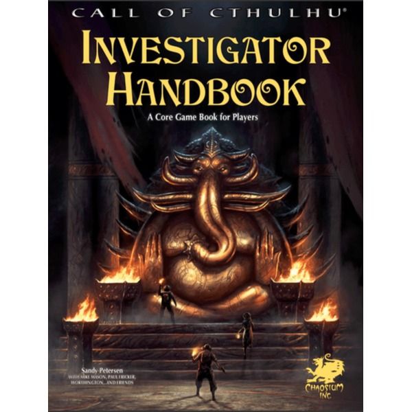 Call of Cthulhu 7th Edition Investigator Handbook by Chaosium