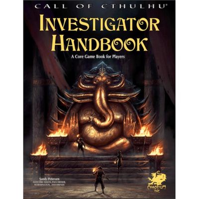 Call of Cthulhu 7th Edition Investigator Handbook by Chaosium
