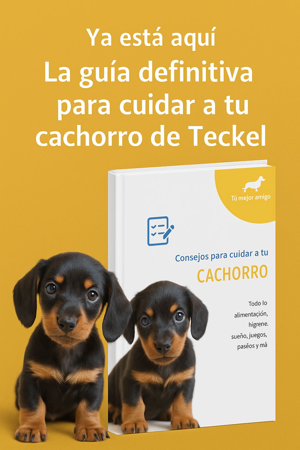 Guía Exprés: 11 Infografías para Criar a tu Cachorro de Teckel como un Experto