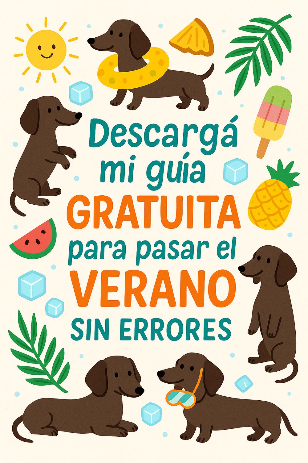 Guía express de verano para cuidar a tu Teckel