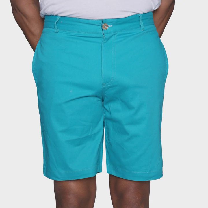 Tailorbyrd Big Twill Classic Shorts, Color: Aqua, Size: 42