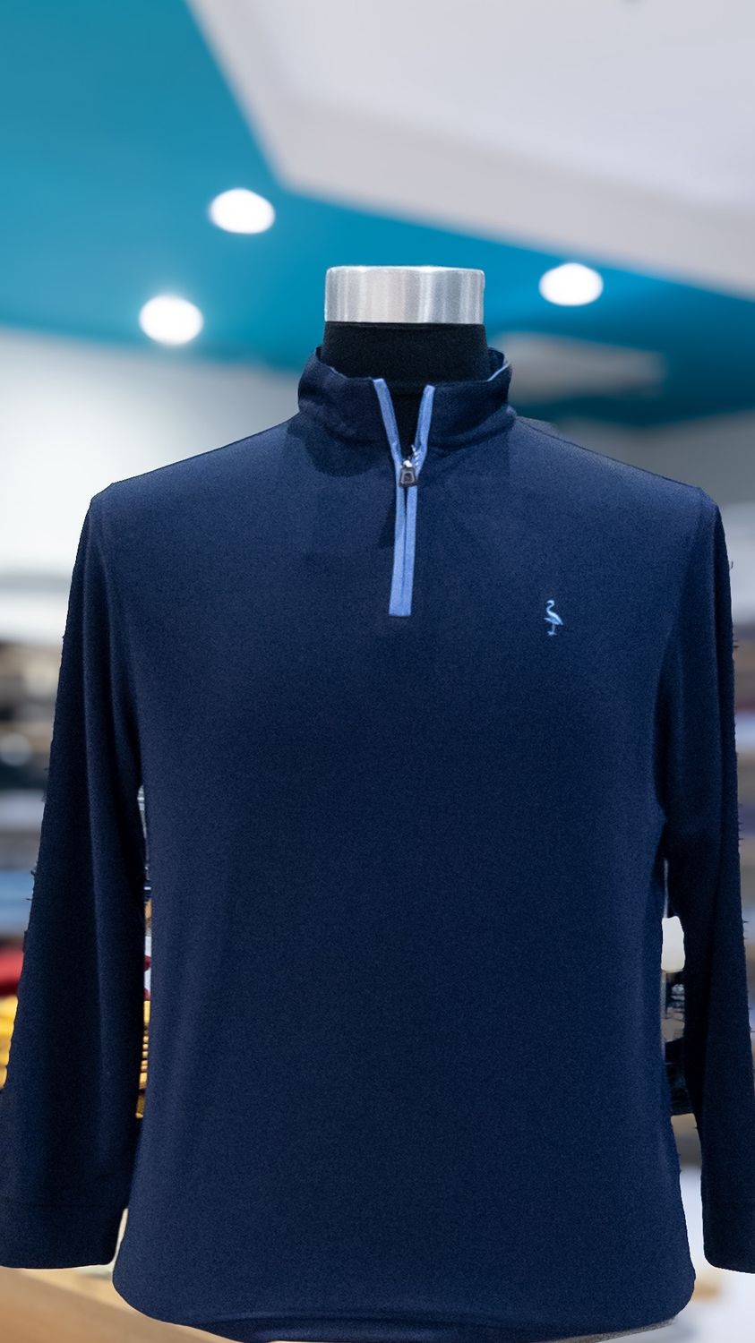 Tailorbyrd QZip Modal Pullover