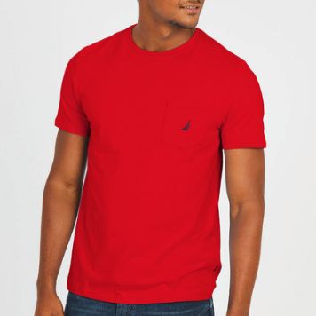 Nautica Active Stretch Pocket T-Shirt