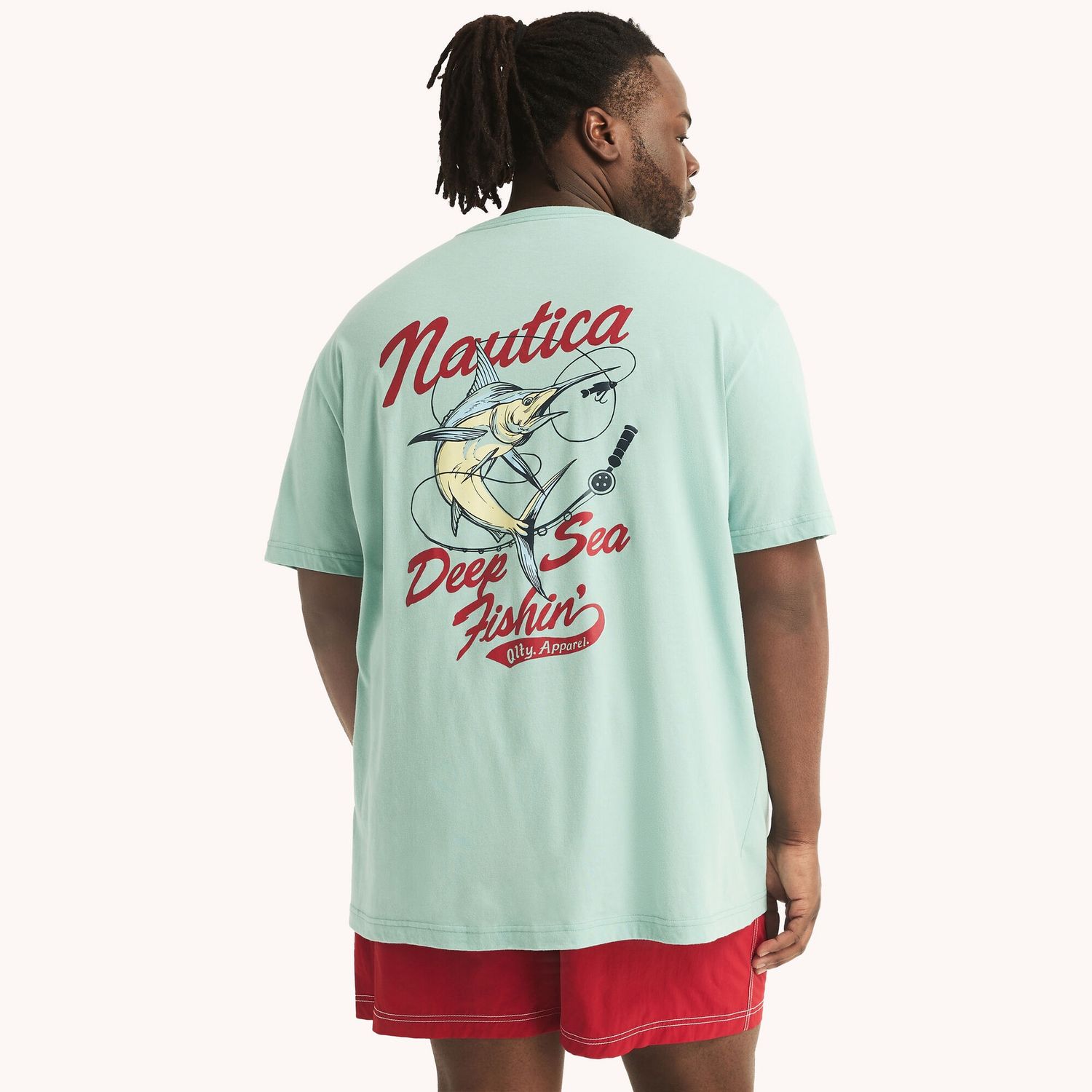 Nautica Sustainable Deep Sea Fishing Graphic T-Shirt