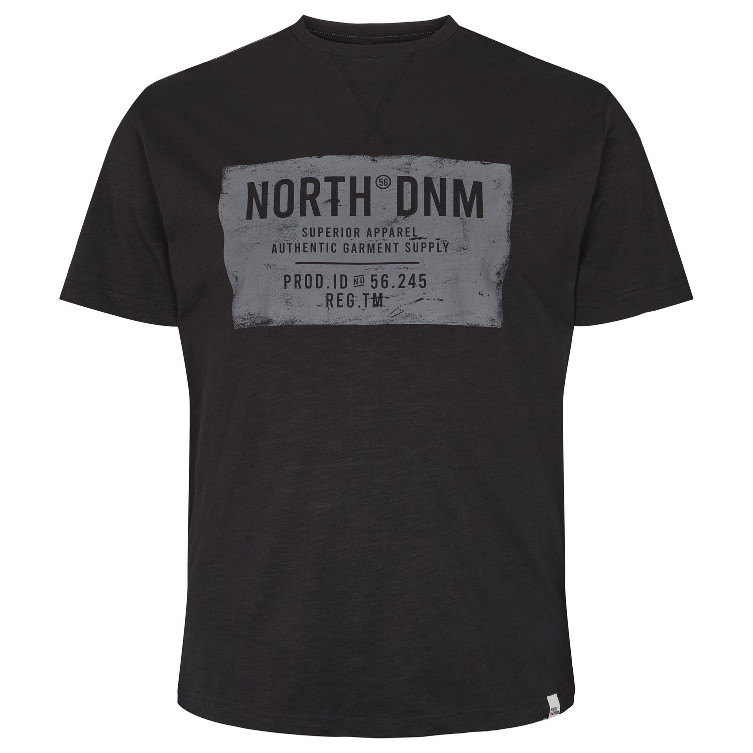 North 56Denim SAAGS T-shirt, Color: 0099 Black, Size: 2X