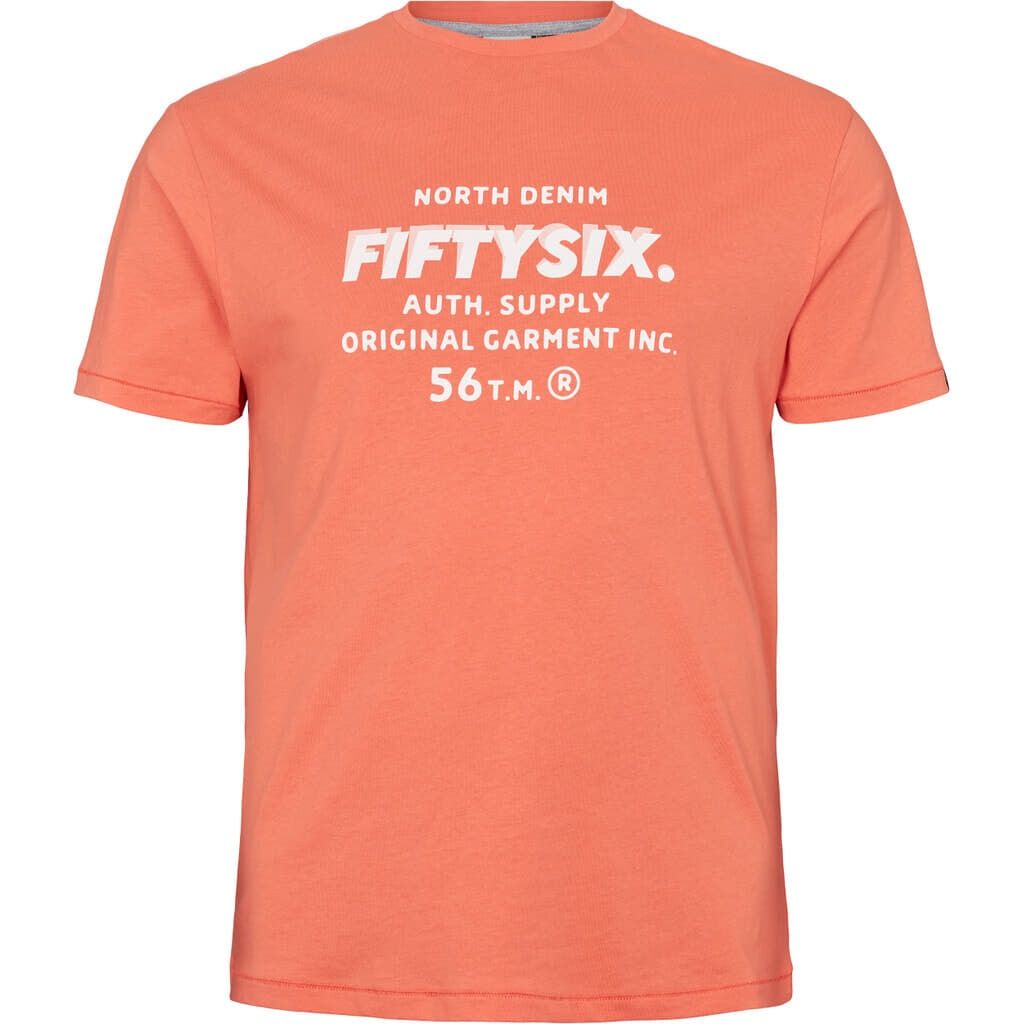 North 56Denim FiftySix. Auth Supply SS T-Shirt, Color: 0325 Amberlight, Size: 1X