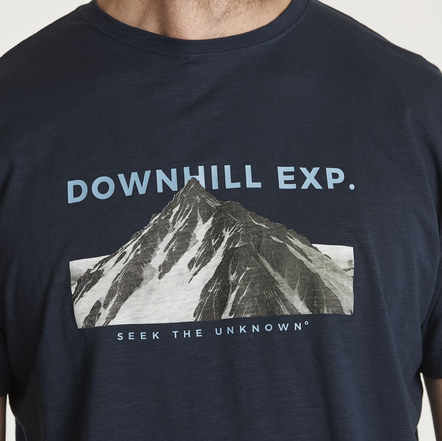 North 56°4 Downhill Exp. SS T-Shirt, Color: 0580 Navy, Size: 1X