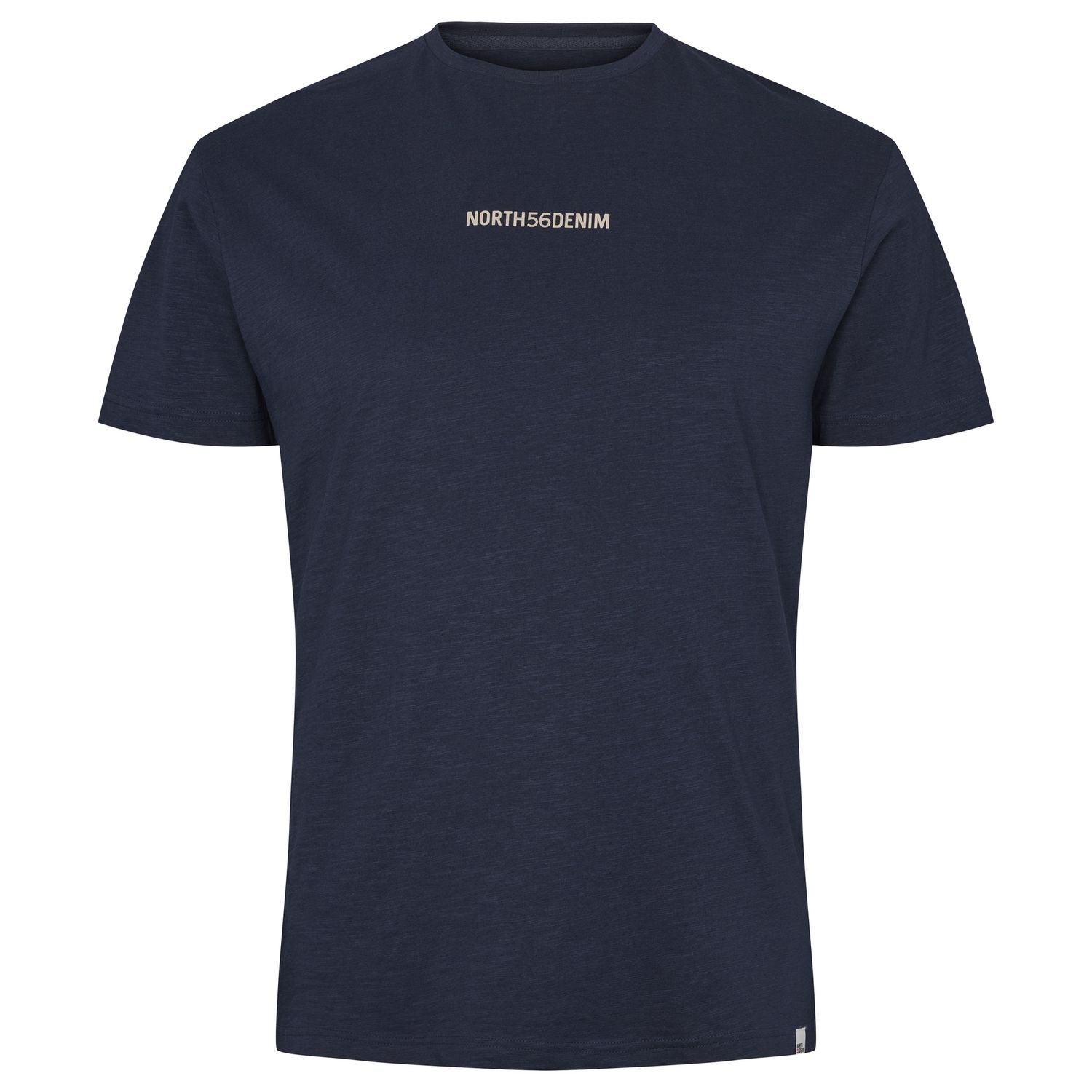 North 56Denim Logo SS T-Shirt, Color: 0580 Navy, Size: 1X