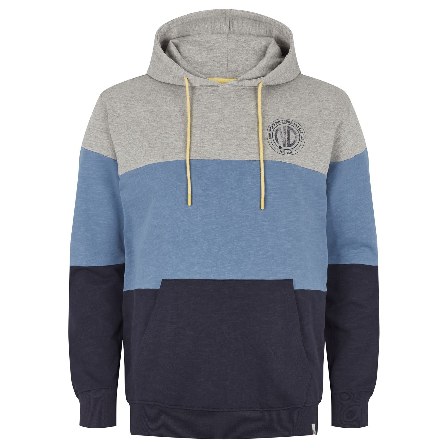 N56D Color Blocks Pocket Hoodie