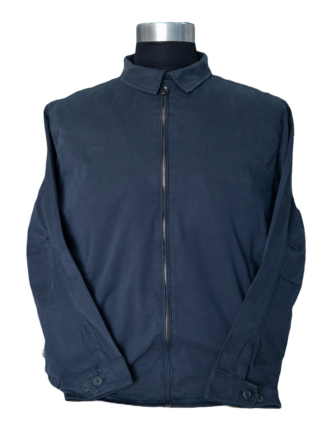 North 56Denim Deluxe Retro Jacket, Color: 0580 Navy Blue, Size: 2X