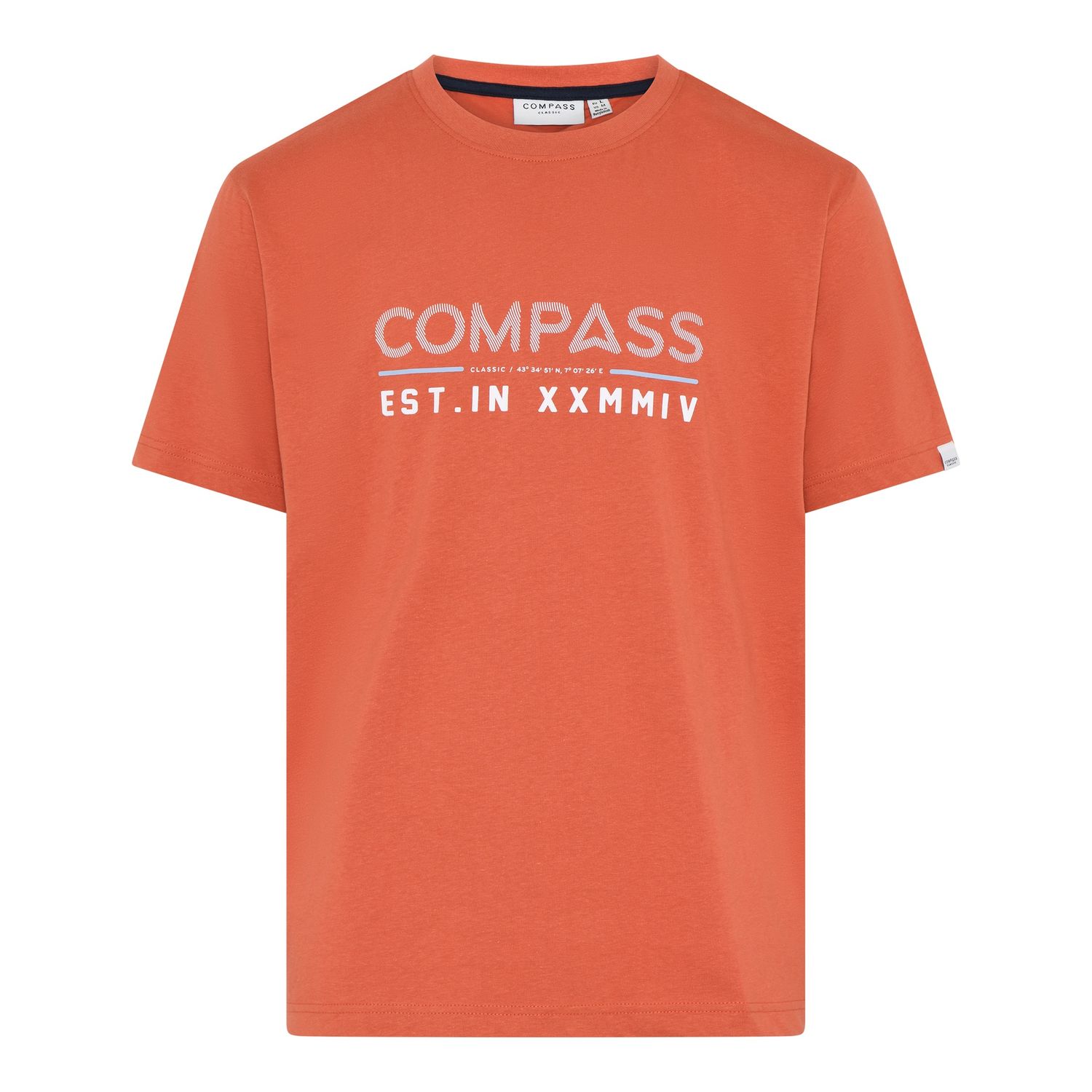 Compass  Recco SS T-shirt, Color: Orange, Season: 2505 US, Size: 1X