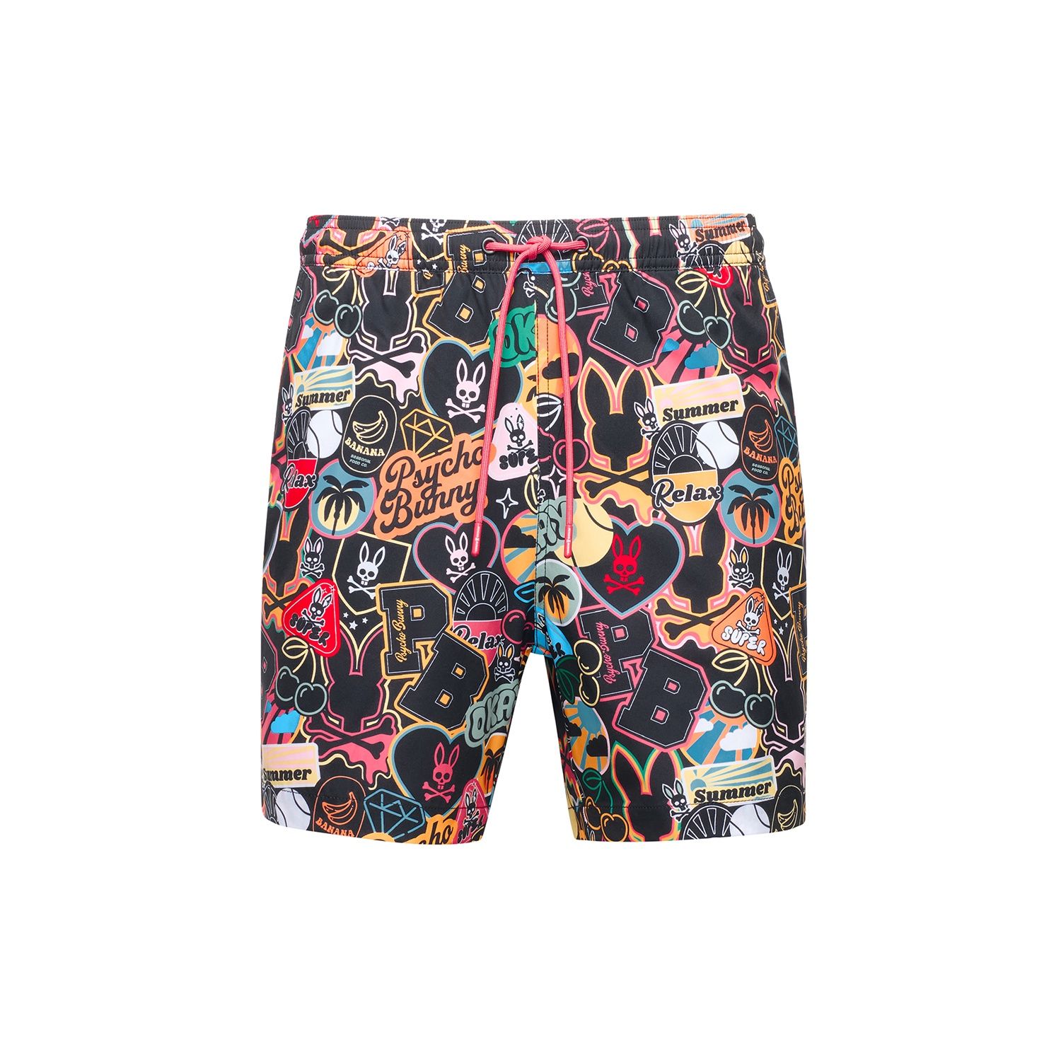 Psycho Bunny Marco AOP Swim Trunk
