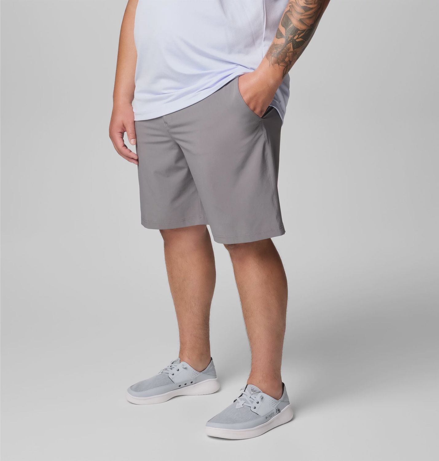 Columbia Grander Marlin™ III Offshore Short, Size: 42, Color: City Grey, Season: 2507