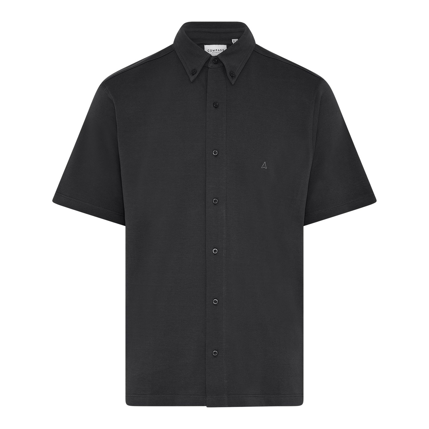 Compass Classics Bologna Stretch SS Shirts, Color: Black, Season: 2508, Size: 2X