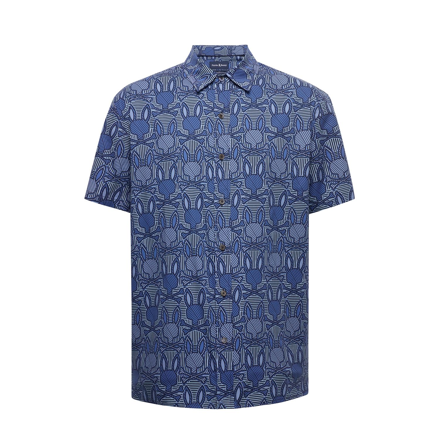 Psycho Bunny BT Reeves Bunny Sport Polo, Color: Evening Blue, Season: 2509, Size: 1X