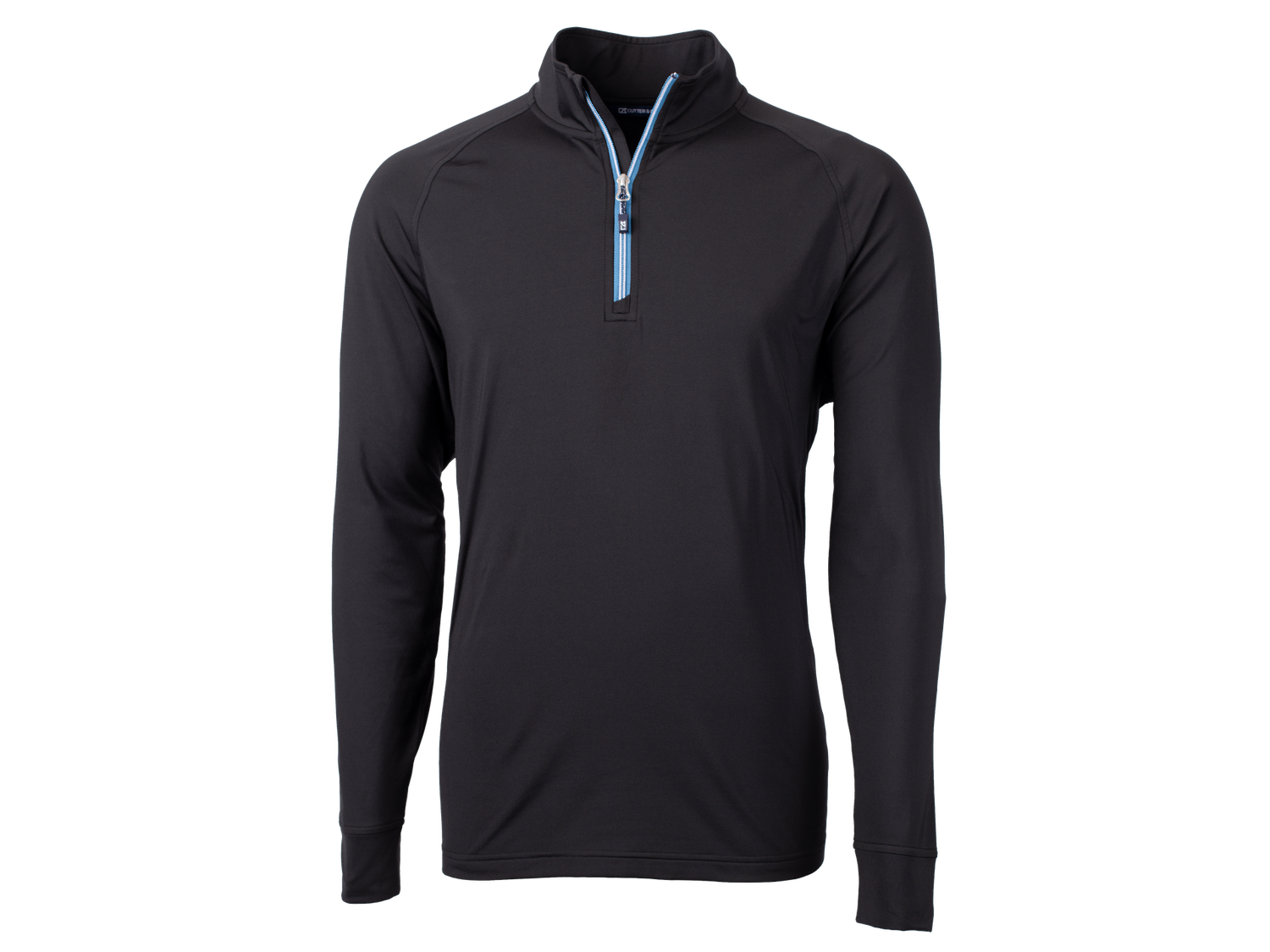 CB Adapt Eco Knit Stretch Recycled  B&amp;T Quarter Zip Pullover, Color: Black - Atlas, Season: 2509, Size: 1X