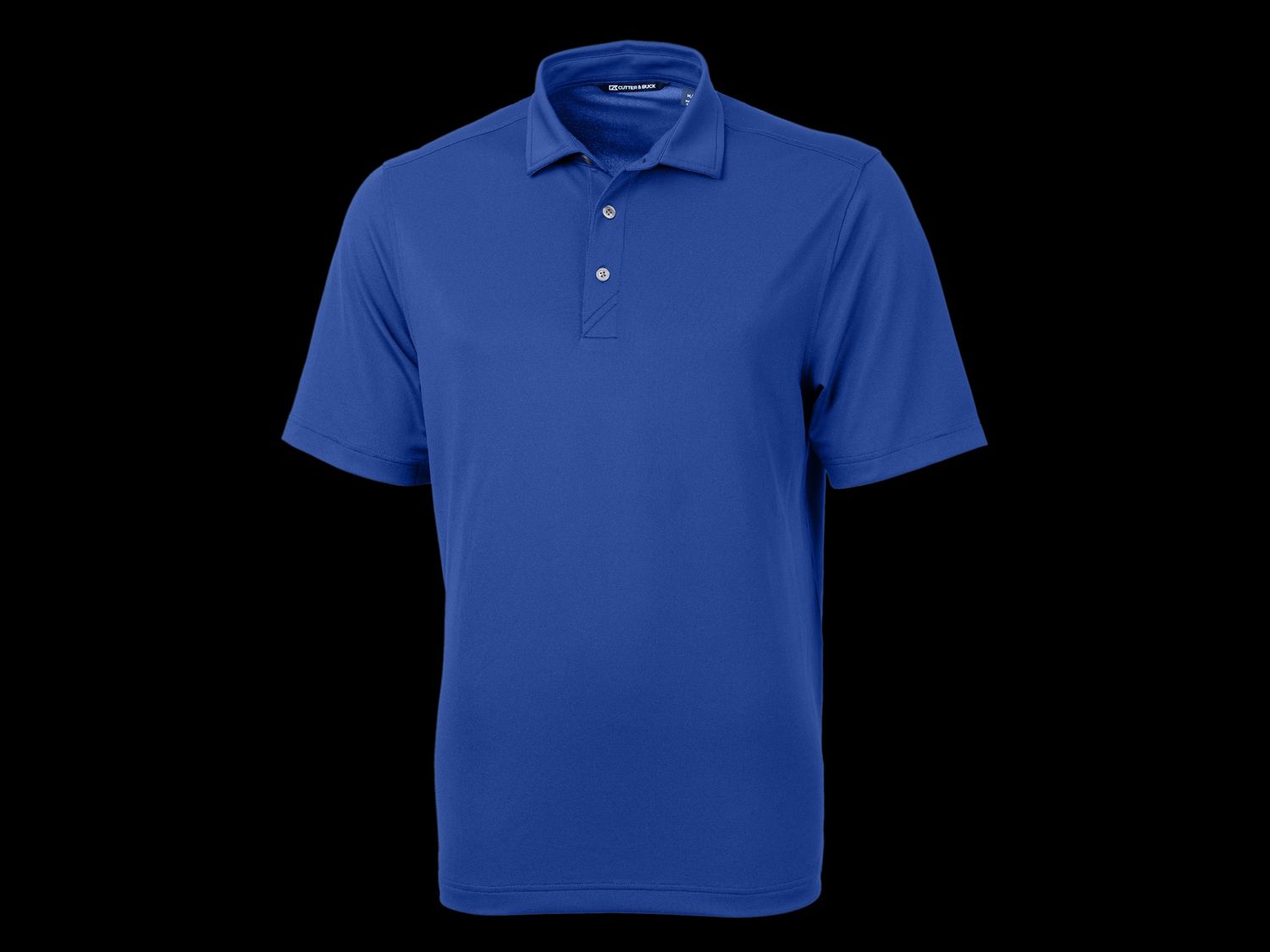 CB Virtue Eco Pique Recycled  B&amp;T SS Polo TBL, Color: Tour Blue, Season: 2509, Size: 1X