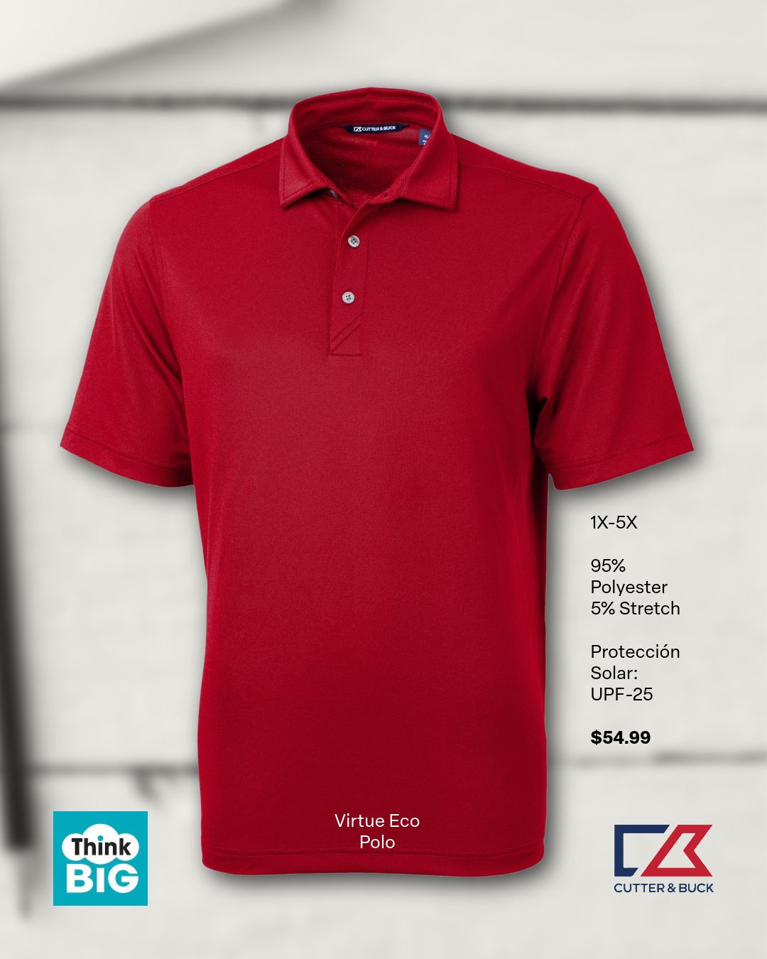 CB Virtue Eco Pique Recycled  B&amp;T SS Polo CDR
