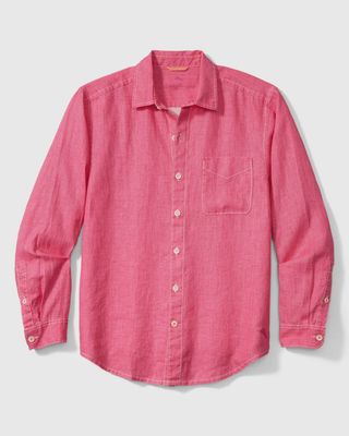 Tommy Bahama Sea Glass Breezer Linen LS Shirt