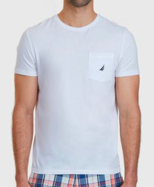 Nautica Active Stretch Pocket T-Shirt