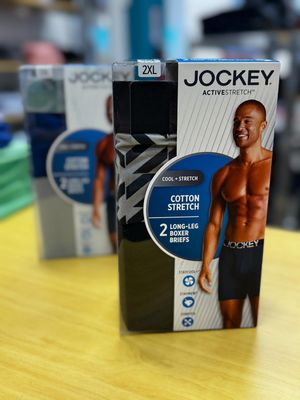 Jockey Big Man ActiveStretch™ Long Leg Boxer Brief - 2 Pack