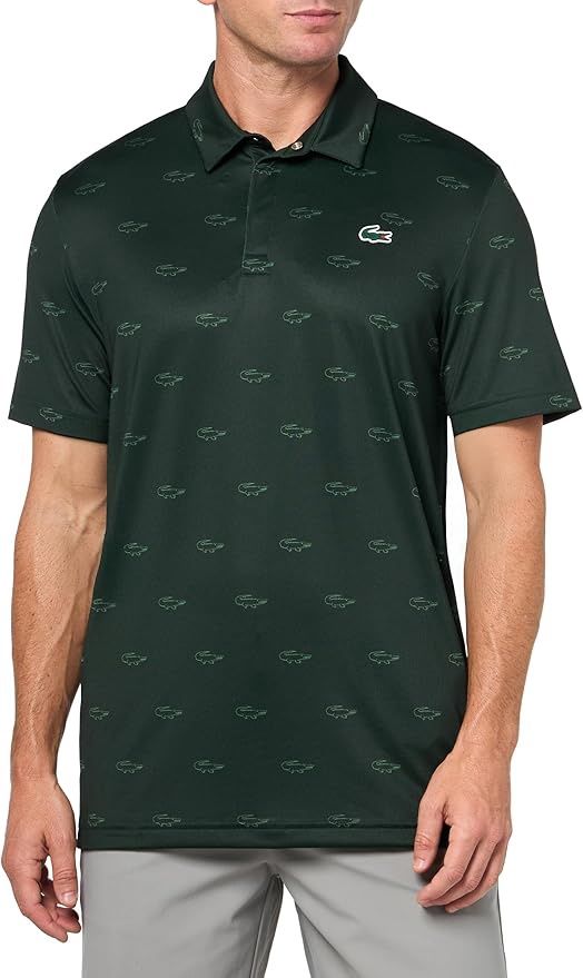 Lacoste Big Multi Croc UV Protect Golf Polo