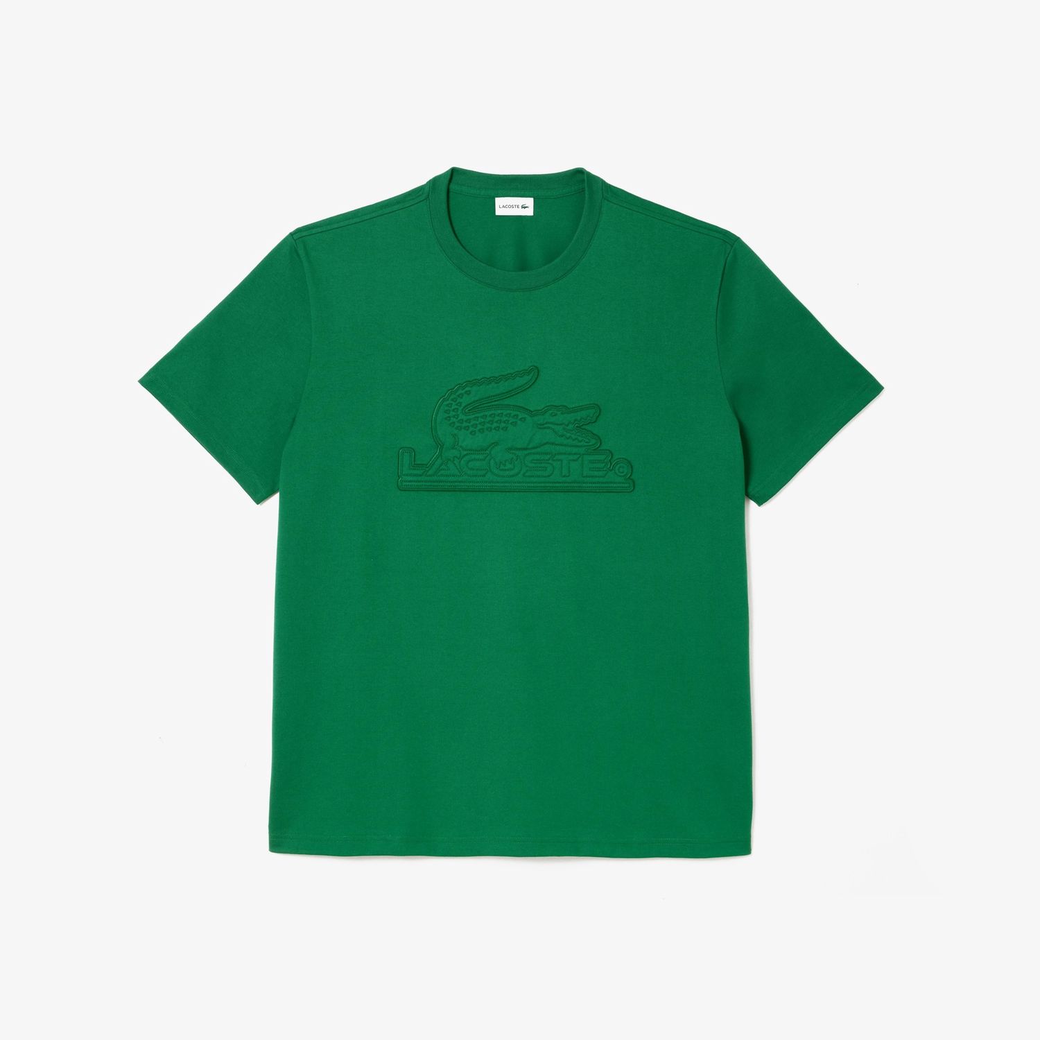 Lacoste Big  Fit Quilted Croc T-Shirt