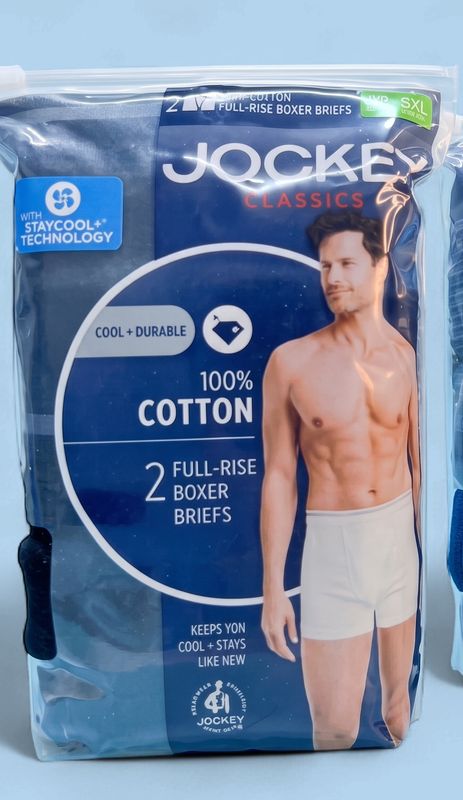 Jockey Classic Fit Big Man Boxer Brief 2 Pack