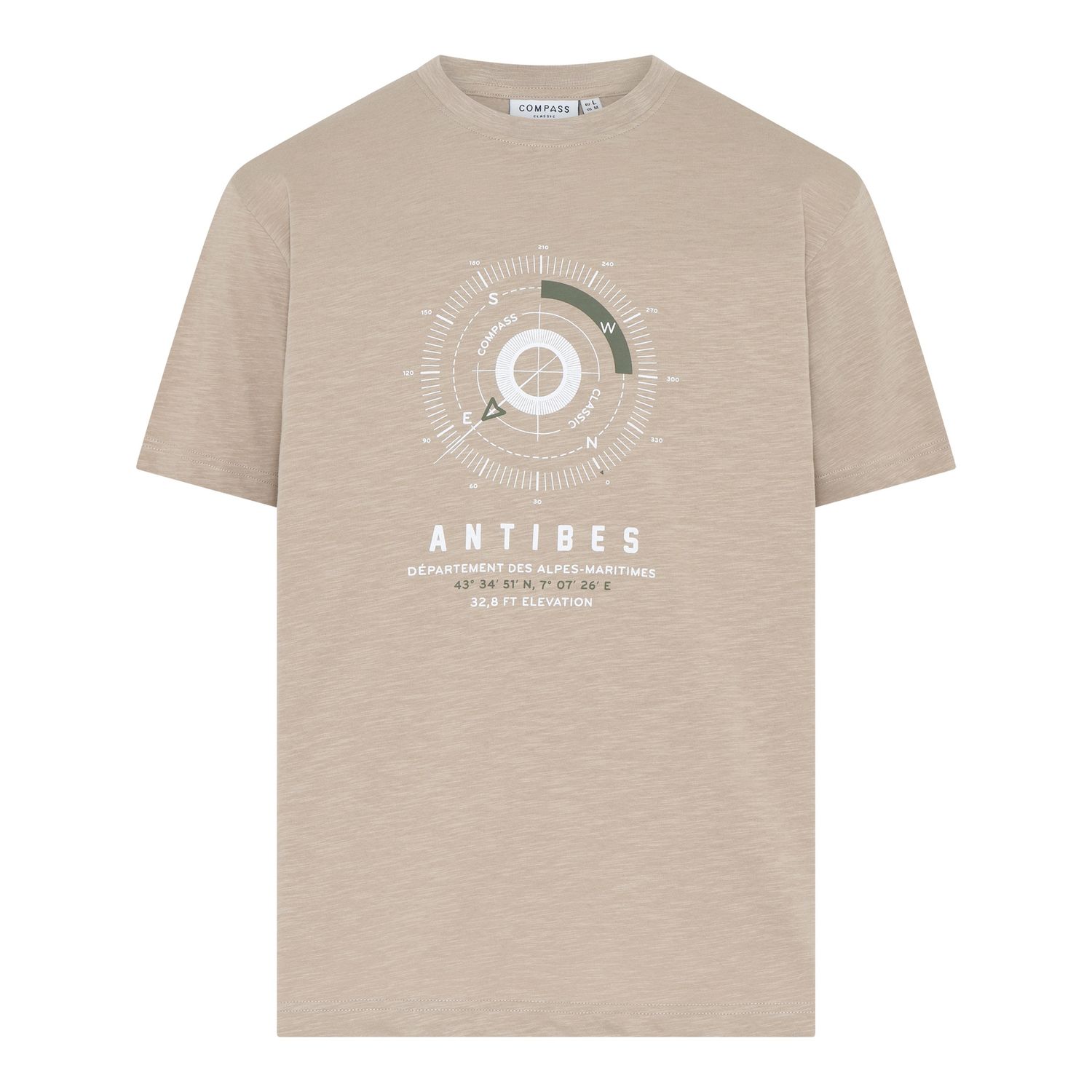 Compass Vulci SS T-shirt, Color: Sand, Season: 2505 US, Size: 7X