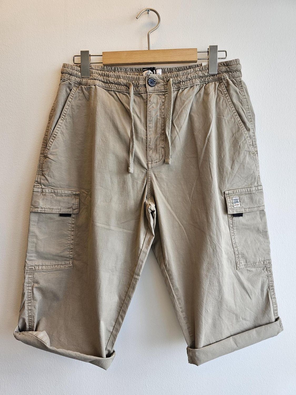 Compass Classics Barcoli Capri Pant, Color: Sand, Size: 2X