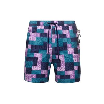 Psycho Bunny Olivier All Over Bunny Swim Trunk