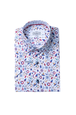 7 Downie St. Boat Dream SS Stretch Shirt