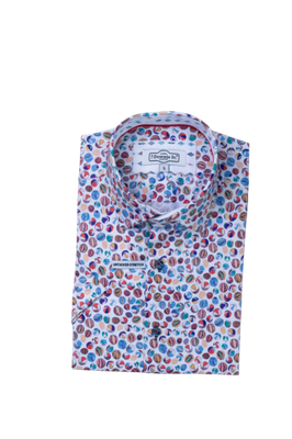 7 Downie St. Beach Ballin SS Stretch Shirt