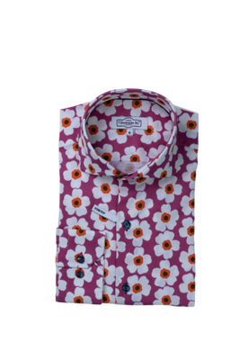 7 Downie St. Miramelinda LS Stretch Shirt