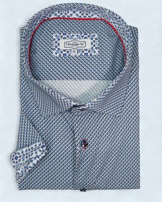 7 Downie St. Privé Edition Premium SS Fashion Shirt Wave