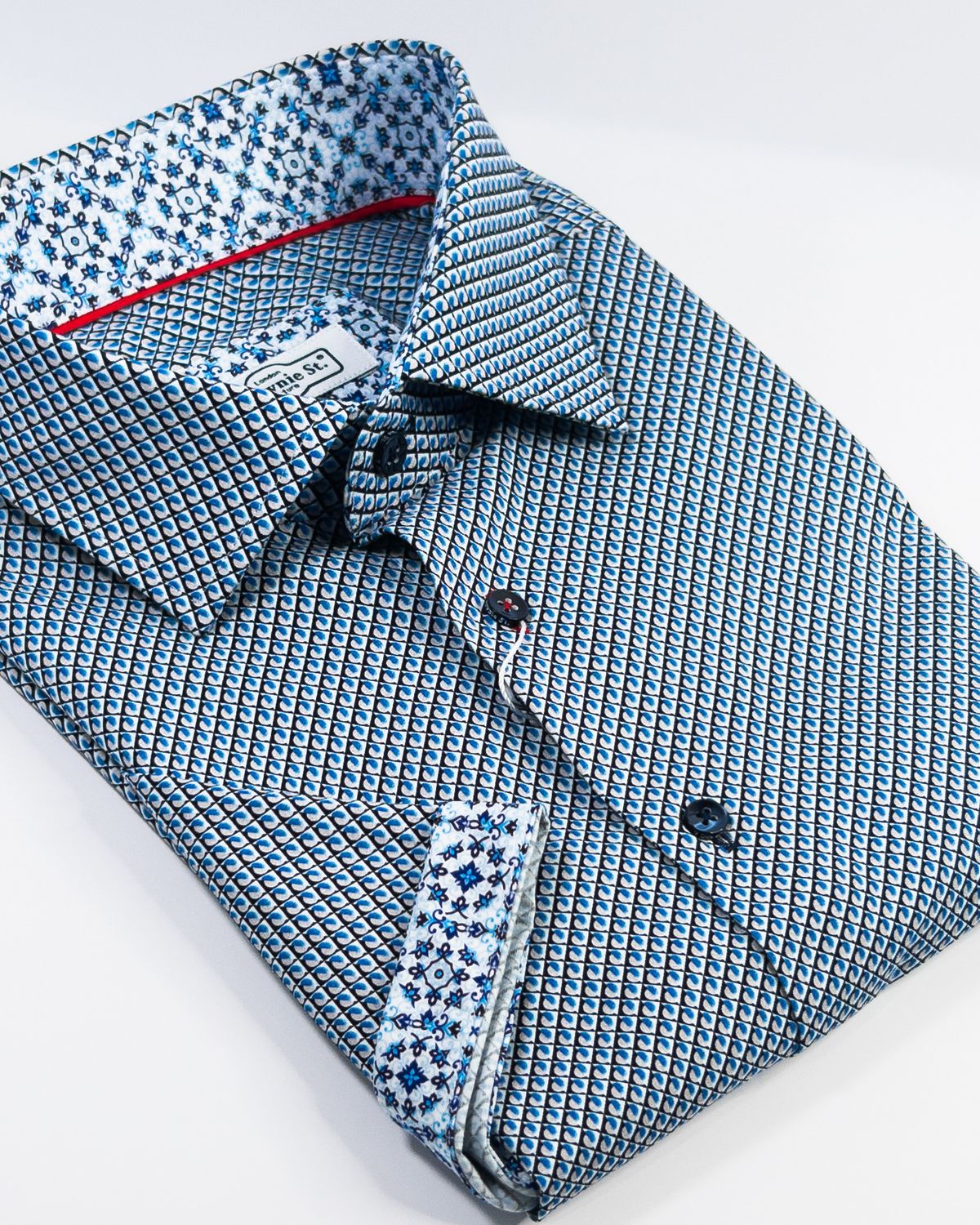 7 Downie St. Privé Edition Premium SS Fashion Shirt Wave