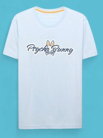 Psycho Bunny BT Jaydon Wordmark Graphic Tee