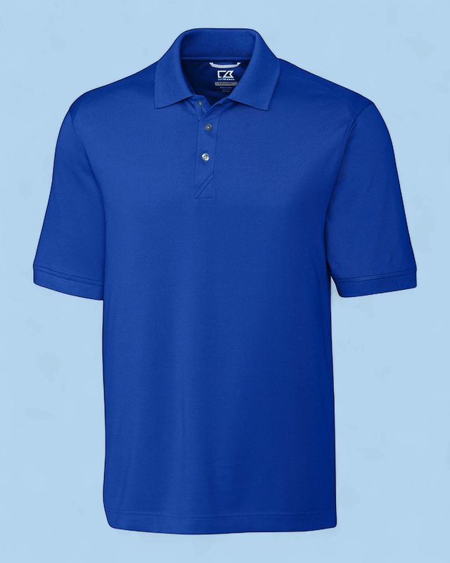Cutter &amp; Buck Advantage Epic Confidence Tri-Blend Pique B&amp;T Polo Tour Blue
