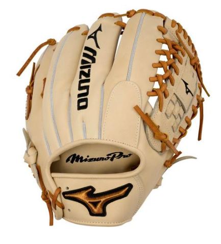 MIZUNO GMP-1000D Mizuno Pro, Premium Pitcher Baseball Glove, 12&quot;, Deep Pocket, Tartan 4 Web RHT