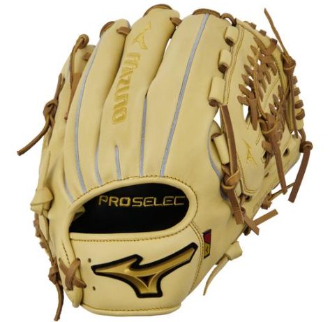 MIZUNO  GPS-10D Pro Select, Premium Pitcher Baseball Glove, 12&quot;, Deep Pocket, Tartan Shock Web RHT