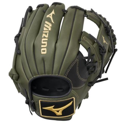 MIZUNO GMVP1154P4 MVP Prime BB, Infielder Baseball Glove, 11.5&quot;, Center Pocket Design, Deep 3 Web RHT